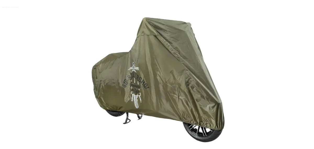 Scooter Cover Sip Outdoor "Scooter" Sip Scootershop Performance And Style Logo On Vespa Front View 1