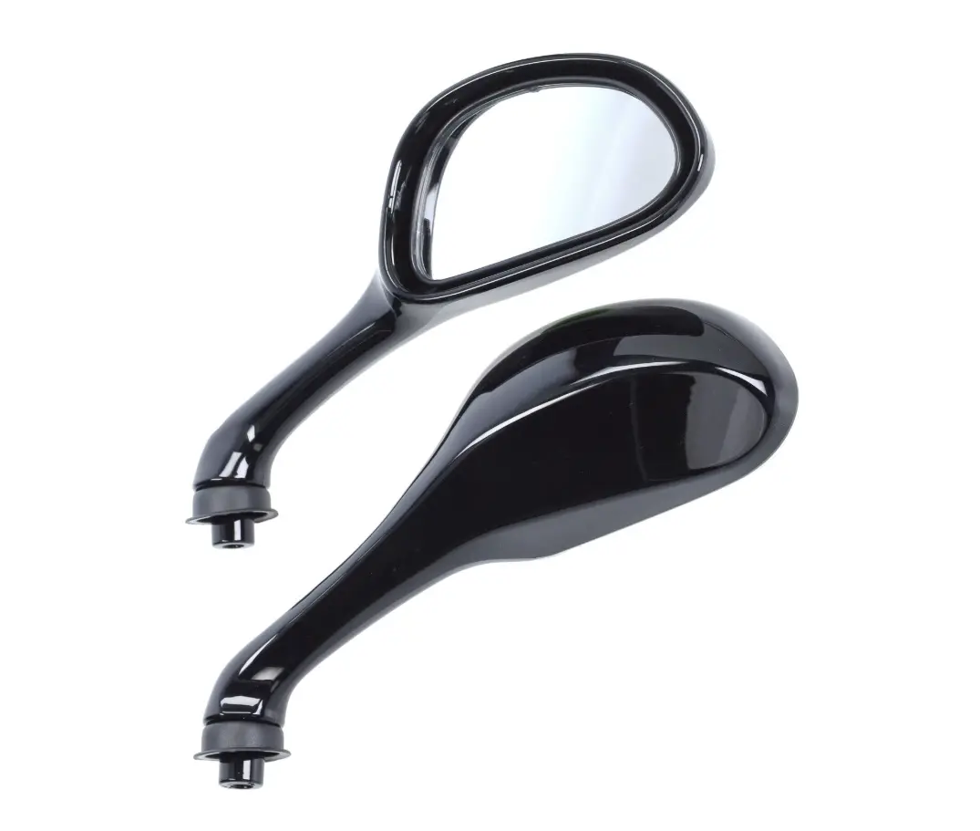 Mirror Set Fp Parts Gloss Black | Gilera Runner/ Piaggio Zip 2000 1