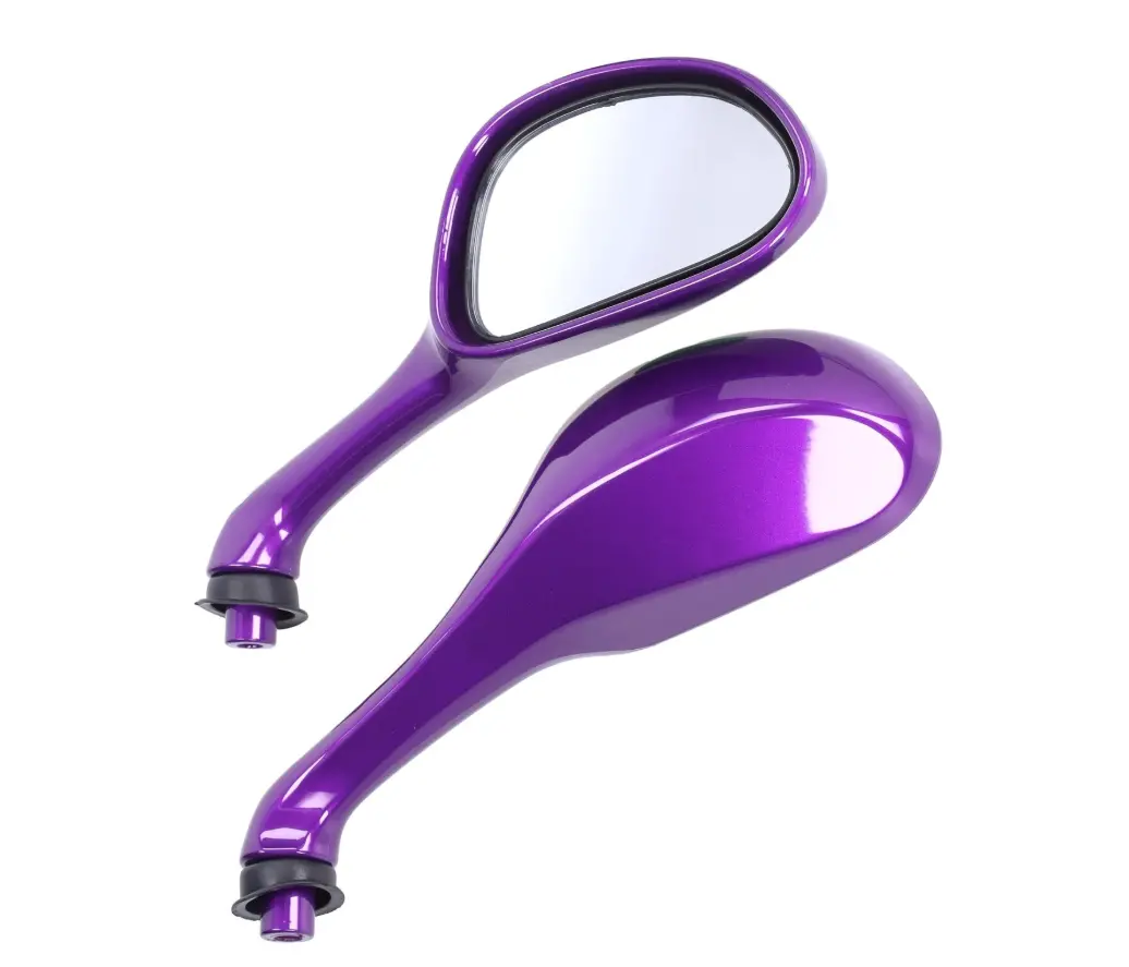 Mirror Set Fp Parts Purple | Gilera Runner/ Piaggio Zip 2000 1