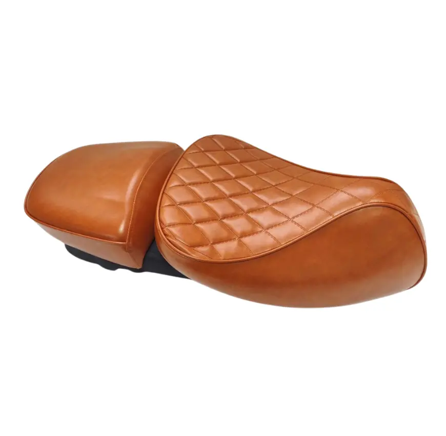 Duo Seat Fp Parts Brown | Vespa Gts/Gts Super Sport/Gtv/Gt 60/Gt/Gt L 125-310Cc 1