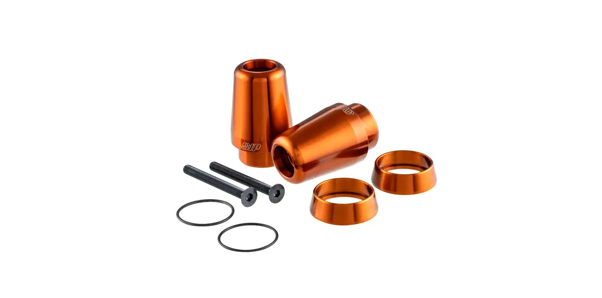 Handlebar End Weights Sip Series Pordoi Orange | Vespa Gts/Gts Super/Gtv/Gt 60/Gt/Gt L 125-300Cc 1