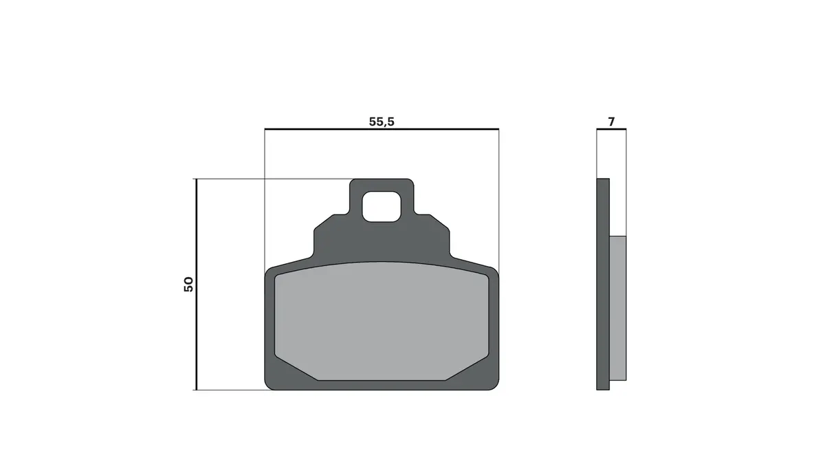 Brake Pads Malossi 620407Bb Rear | Gts/Gts Super/Gtv 310Cc ('24-) 1