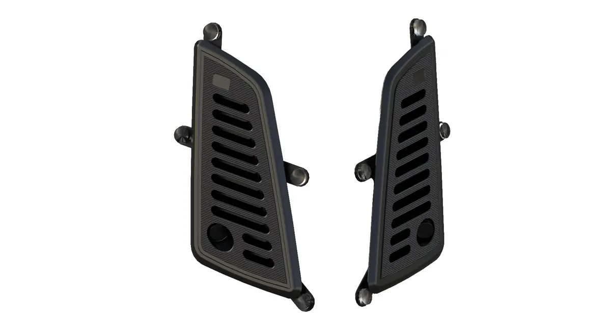Indicator Kit Wunderkind Front Black | Vespa Gts/Gts Super/Gtv 125/310Cc (2023-) 1