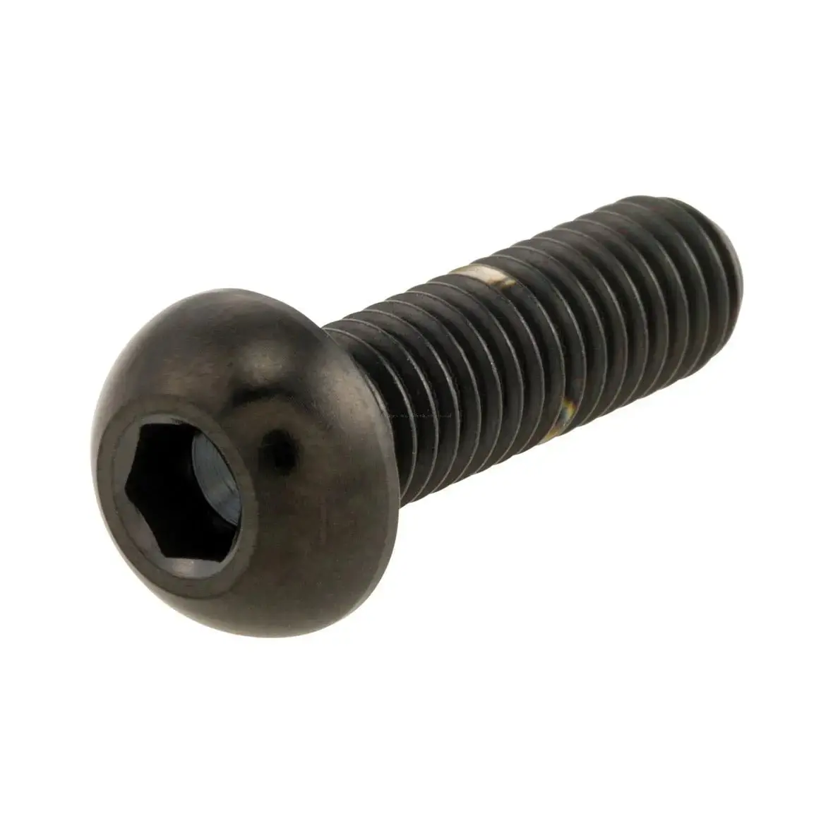 Screw M6x20 Mm |Round Head |Titanium Black |Brake Disc |Vespa Models 5-10 Pack 1