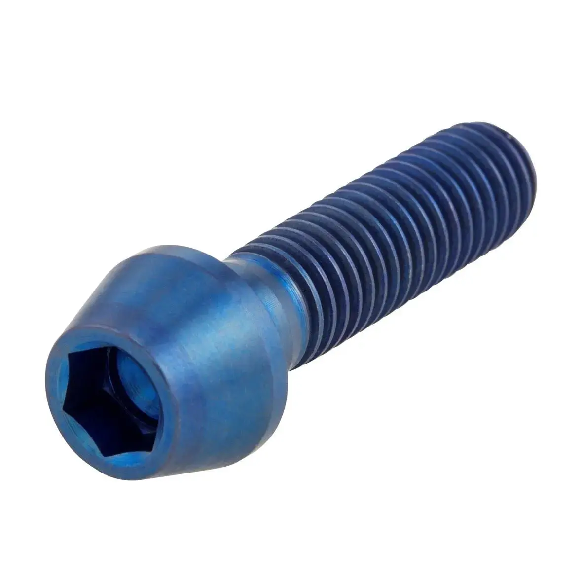 Screw M8x30 Mm | Inner Hexagonal |Titanium Blue | Vespa Models | 5-10 Pack 1