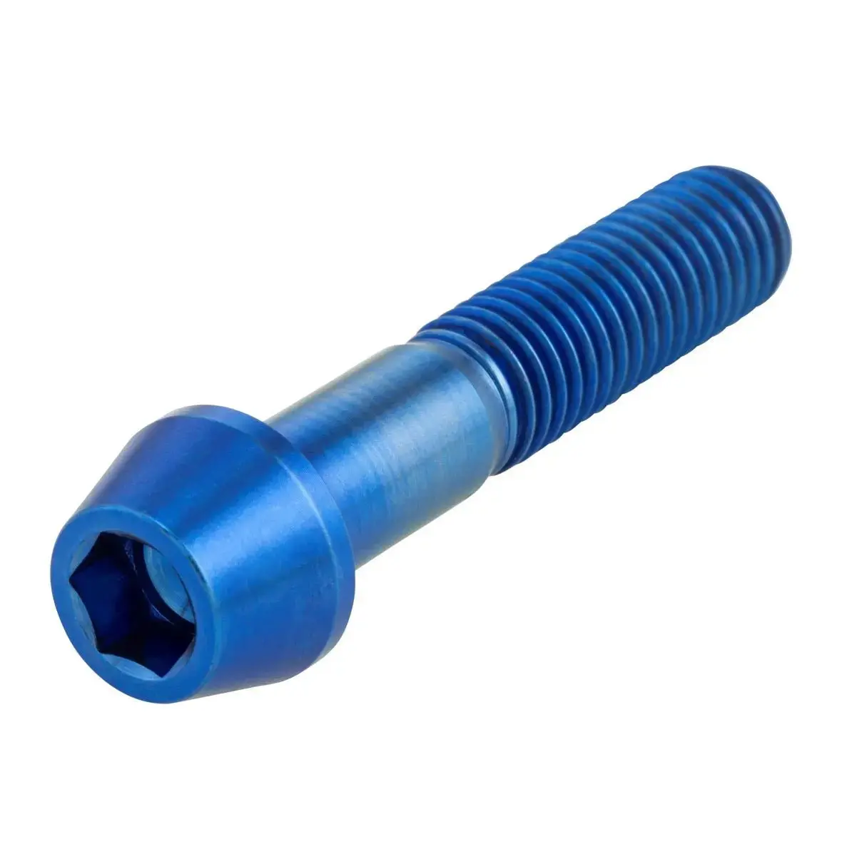 Screw M8x40 Mm | Inner Hexagonal | Titanium Blue |Rim | Vespa Models | 5-10 Pack 1