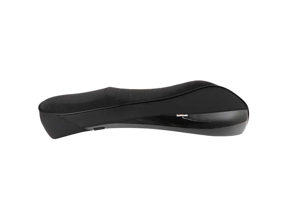 Seat Nisa Deluxe Black Carbon Style | Vespa Gt/Gts/Gtv 125-300 I.E. (-2014) 1