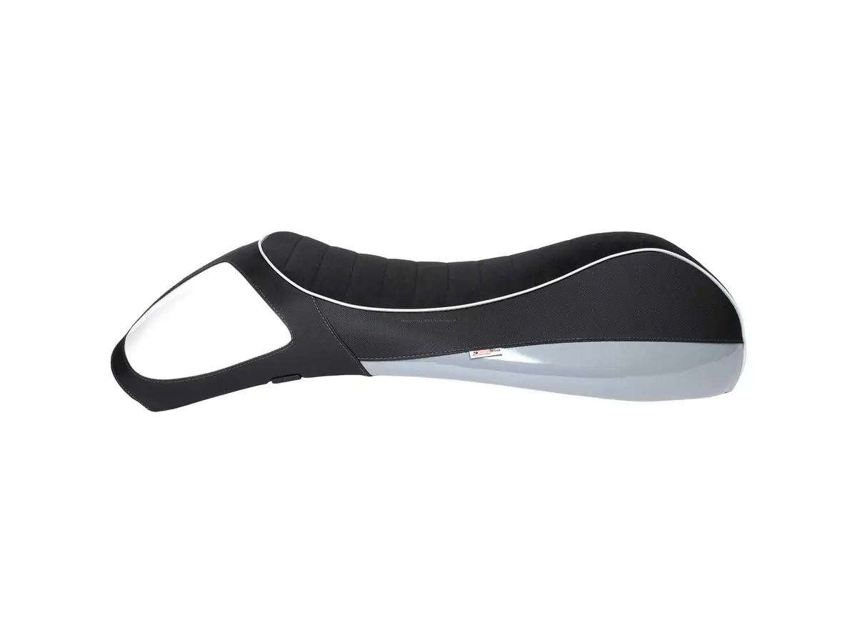 Seat Nisa Deluxe Black White Grey | Vespa Gt/Gts/Gtv 125-300 I.E. (-2014) 1