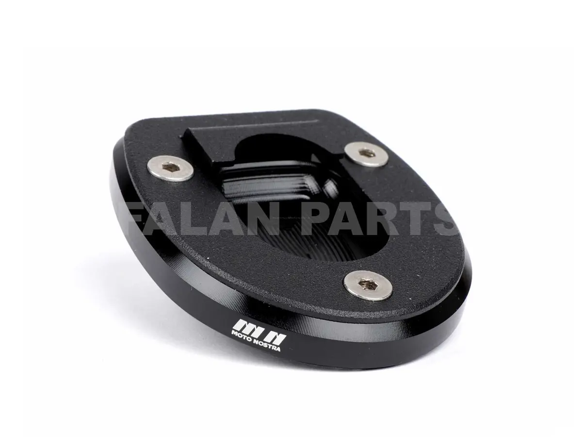 Side Stand Foot Enlarger Moto Nostra Gloss Black | Vespa Gts/ Gt/ Gtl/ Gtv Hpe 125-300Cc 1