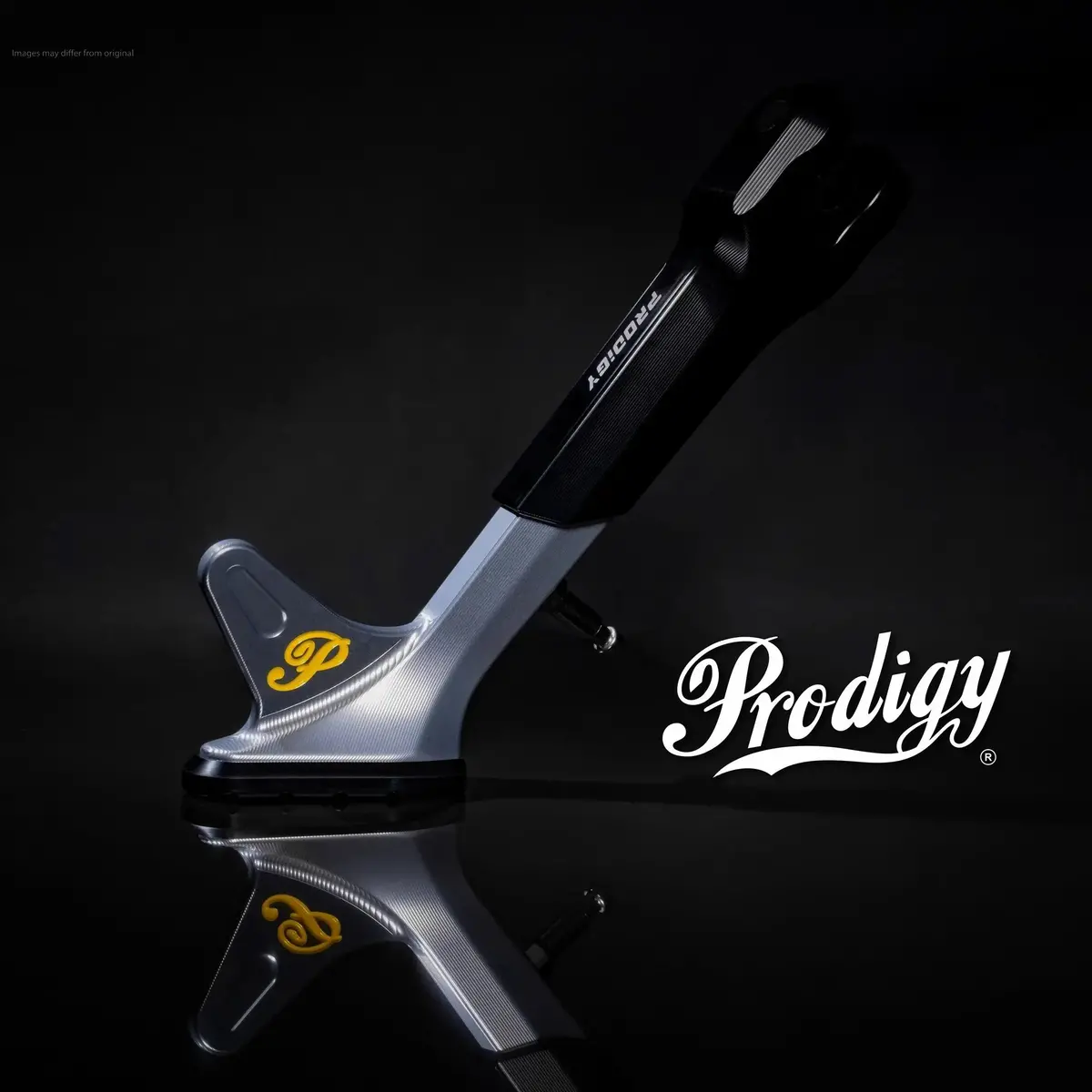 Side Stand Prodigy Cnc Silver | Vespa Primavera/Sprint/Elettrica 50-150Cc 1