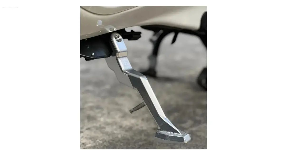 Side Stand Zelioni Ssps01s Silver | Vespa Primavera/Sprint/Elettrica 50-150Cc 1