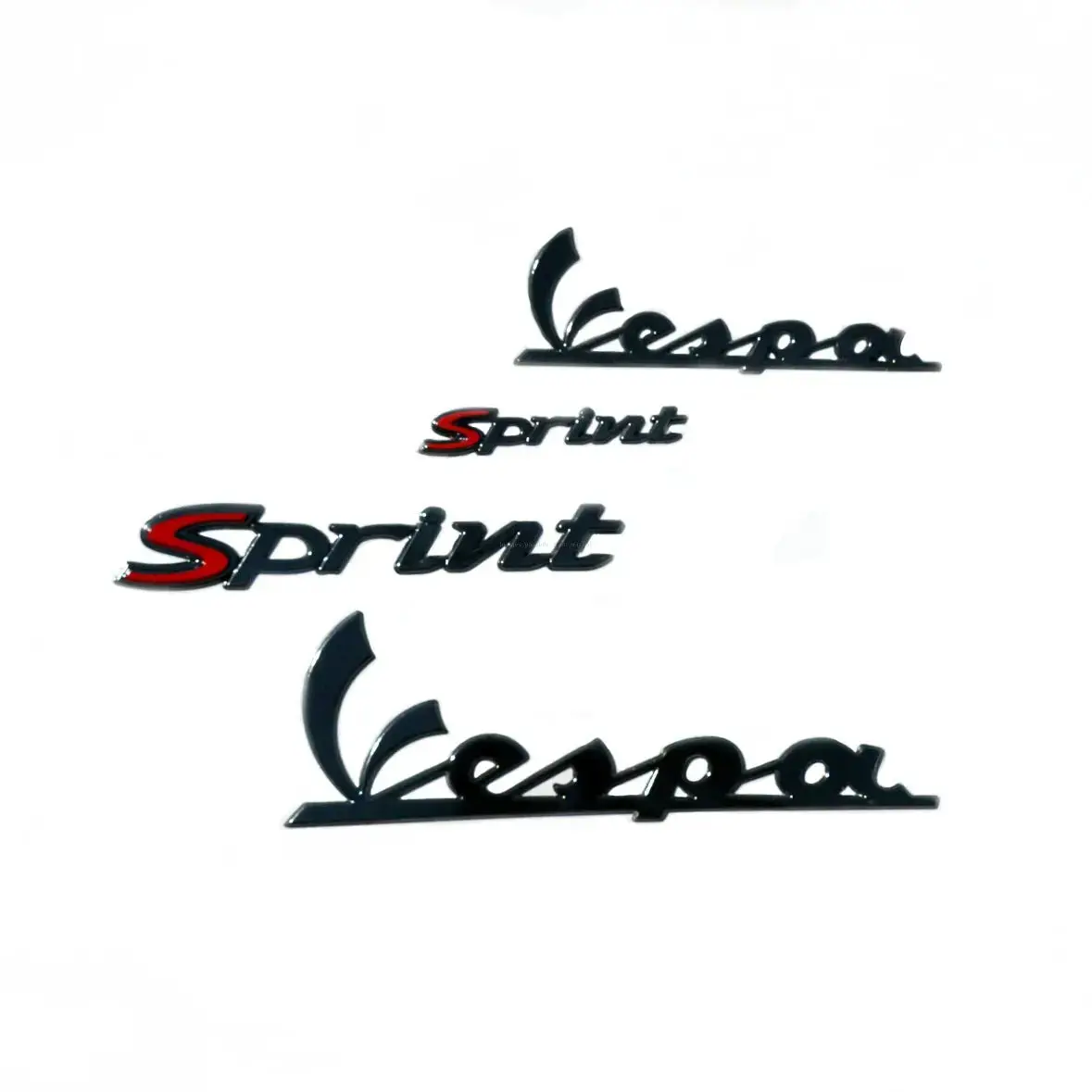 Smoke Logo Set 4 Piece | Vespa Sprint 50-150Cc 1