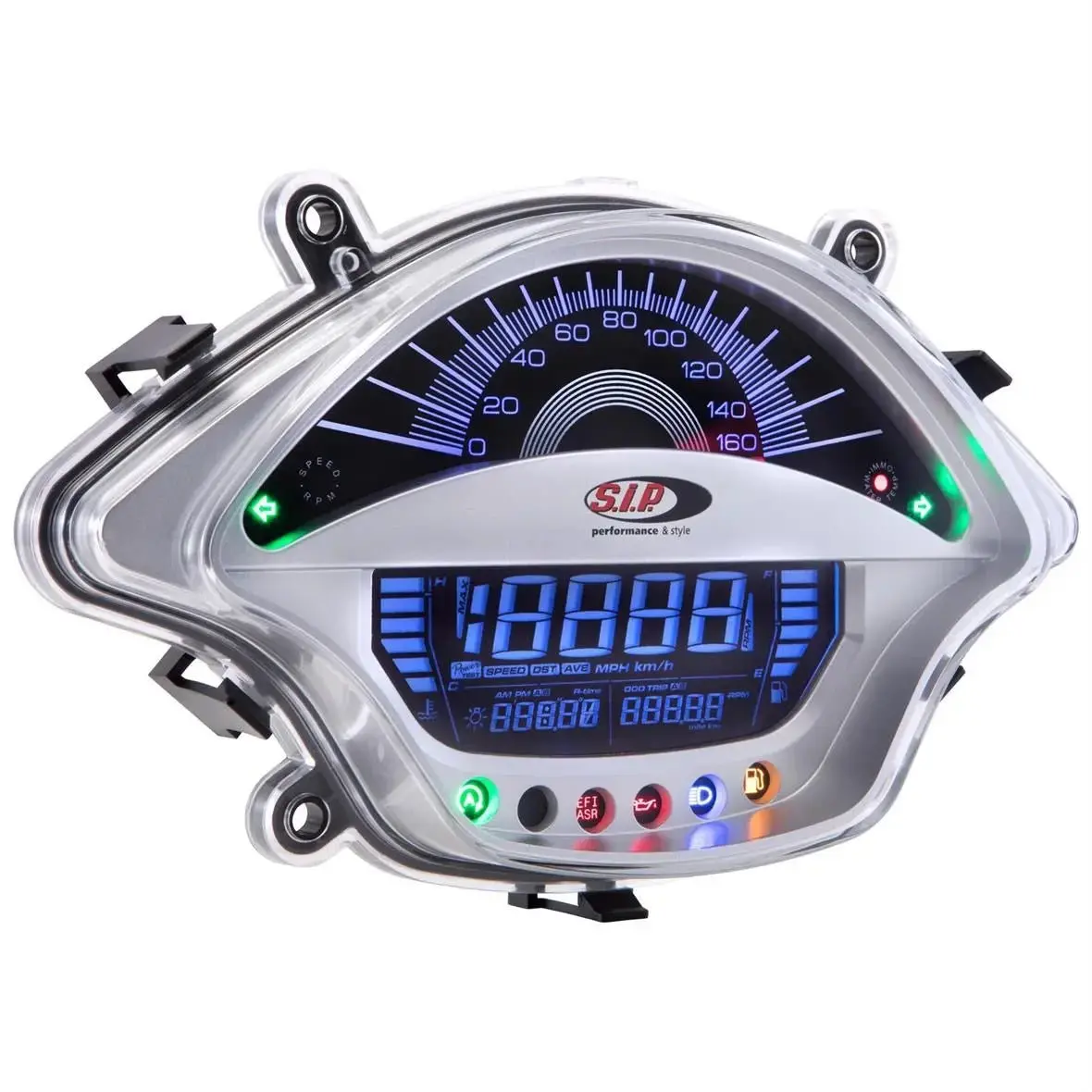Speedometer/Rev Counter Sip Silver | Vespa Gts/Gts Super 300Ccm Fl ('14- 1