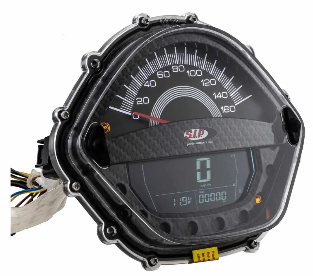 Speedometer/Rev Counter Sip Carbon | Vespa Gts/Gts Super/Gts Supersport I.E. 125-300Cc (-'14) 1