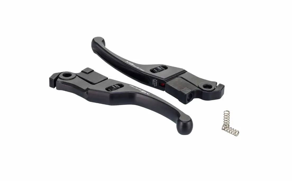 Sport Lever Set Mg Biketec Black | Vespa Gts/Gts Super 125/300Cc (`23-) 1