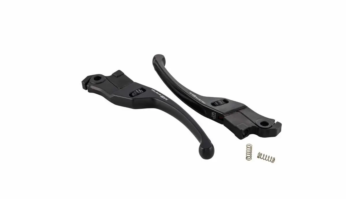 Sport Lever Set Mg Biketec Black | Vespa Gts/Gts Super 125/300Cc (`23-) 1