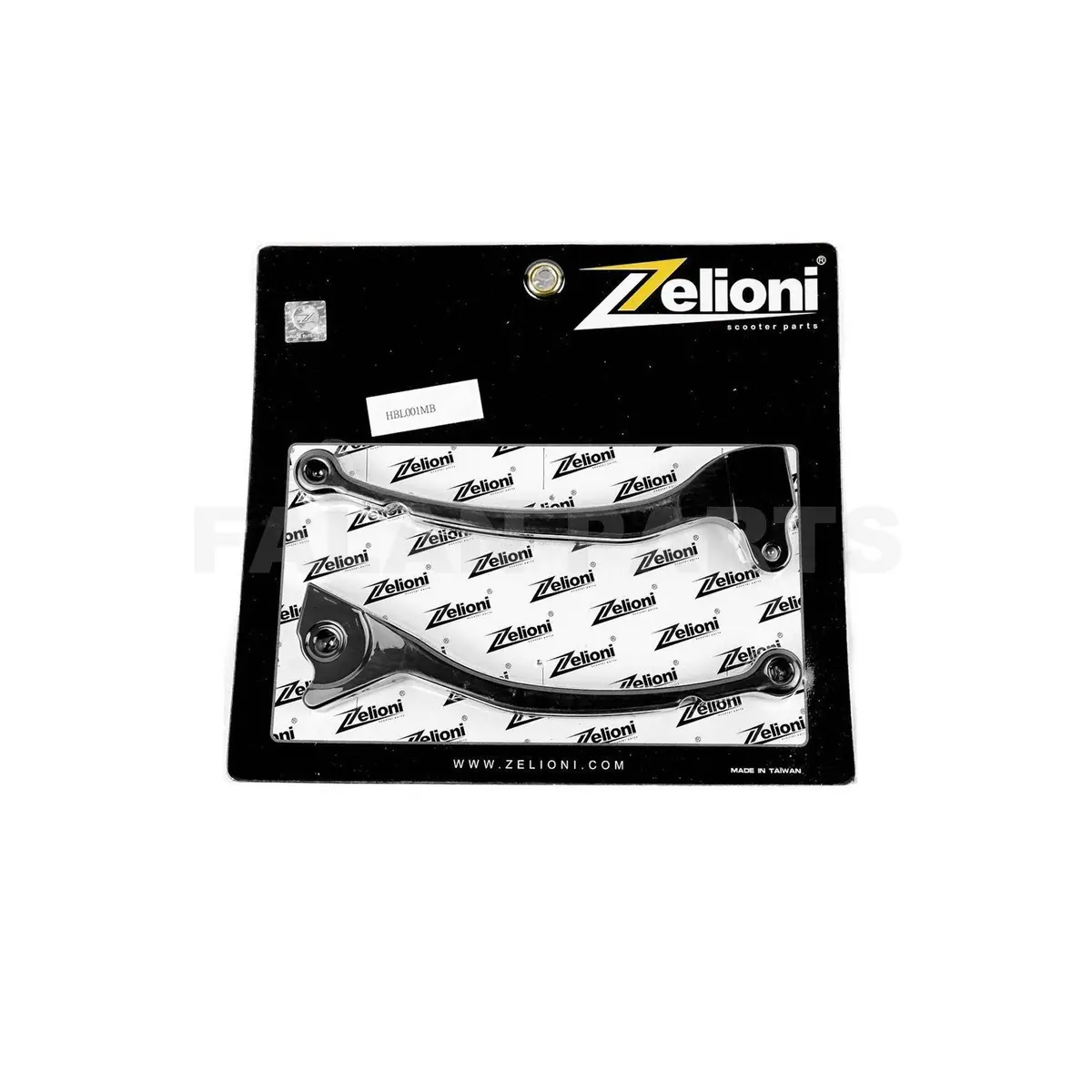 Sport Lever Set Zelioni Matt Black | Vespa Lx/Lxv/S/Primavera/Sprint 50-150Cc 1