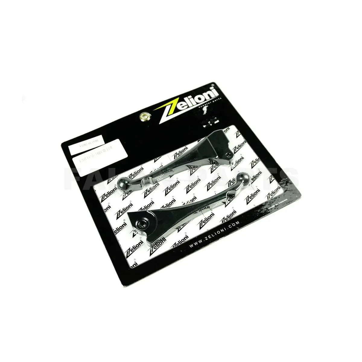 Sport Lever Set Zelioni Shorty 3D Matt Black | Vespa Lx/Lxv/S /Primavera/Sprint 50-150Cc 1