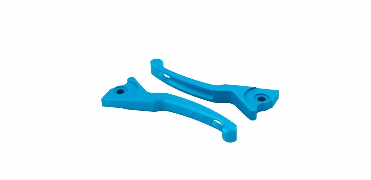 Sport Lever Set Brake Sip "Shorty" Matt Blue | Vespa Gts/Gts Super/Gtv/Gt 60/Gt/Gt L 125-300Cc 1