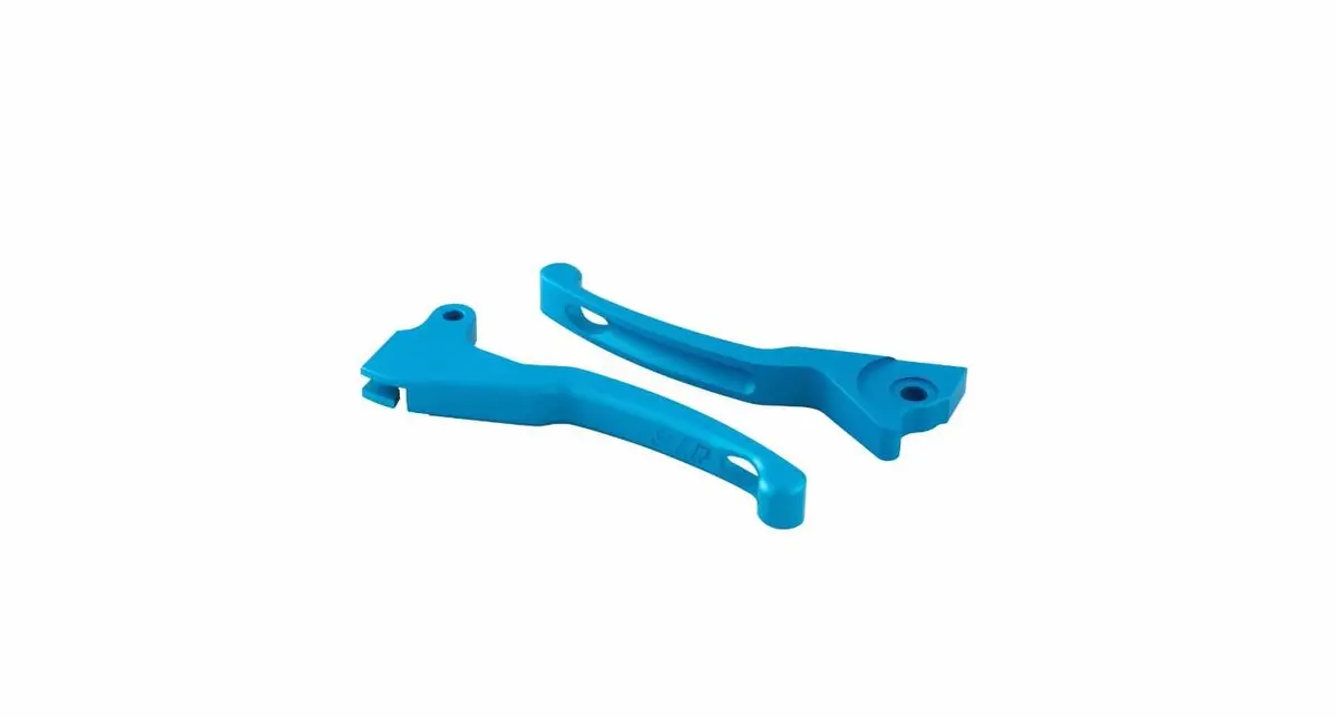 Sport Lever Set Brake Sip "Shorty" Matt Blue | Vespa Lx/Lxv/S/Primavera/Sprint 50-150Cc 1