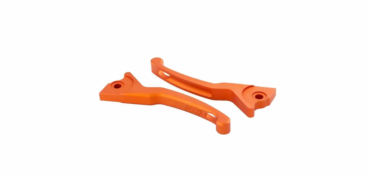 Sport Lever Set Brake Sip "Shorty" Matt Orange | Vespa Gts/Gts Super/Gtv/Gt 60/Gt/Gt L 125-300Cc 1