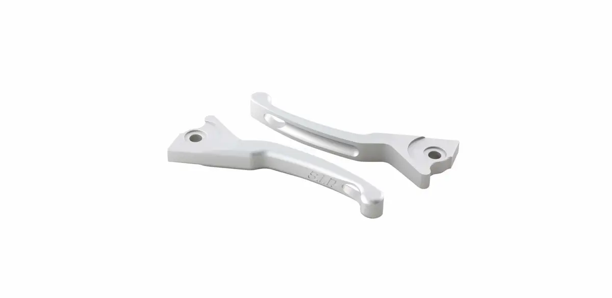 Sport Lever Set Brake Sip "Shorty" Silver Matt | Vespa Gts/Gts Super/Gtv/Gt 60/Gt/Gt L 125-300Cc 1