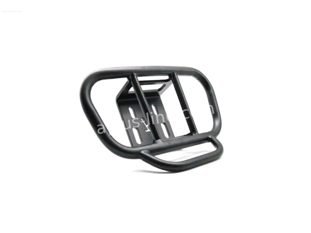 Luggage Carrier Aplus Rear Matt Black | Vespa Primavera/Sprint 50-150Cc 1
