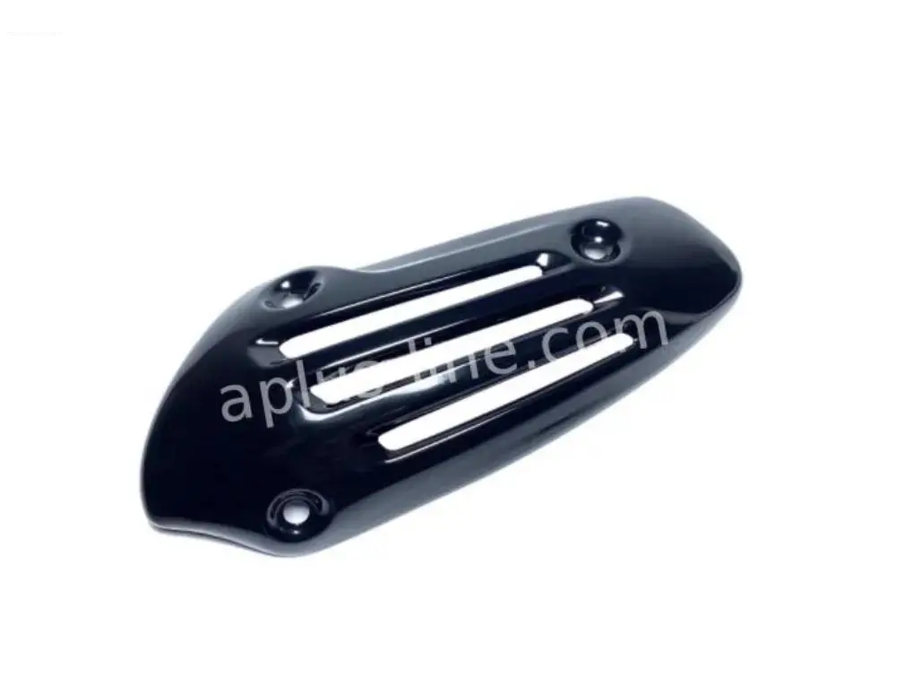 Heat Shield Aplus Gloss Black | Vespa Primavera/ Sprint 50-150Cc 1