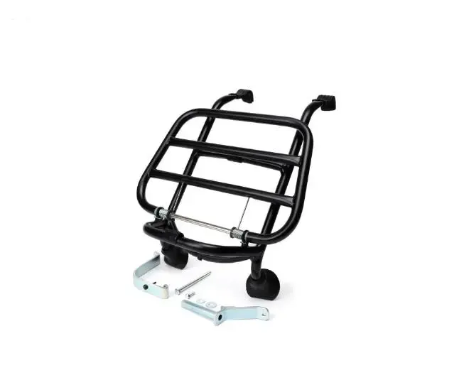 Luggage Carrier Front Fold Down Moto Nostra Matt Black | Vespa Gt/Gtl/Tv/Gts/Gts Super/Hpe/Supertech/Super Sport 125-300Cc 1