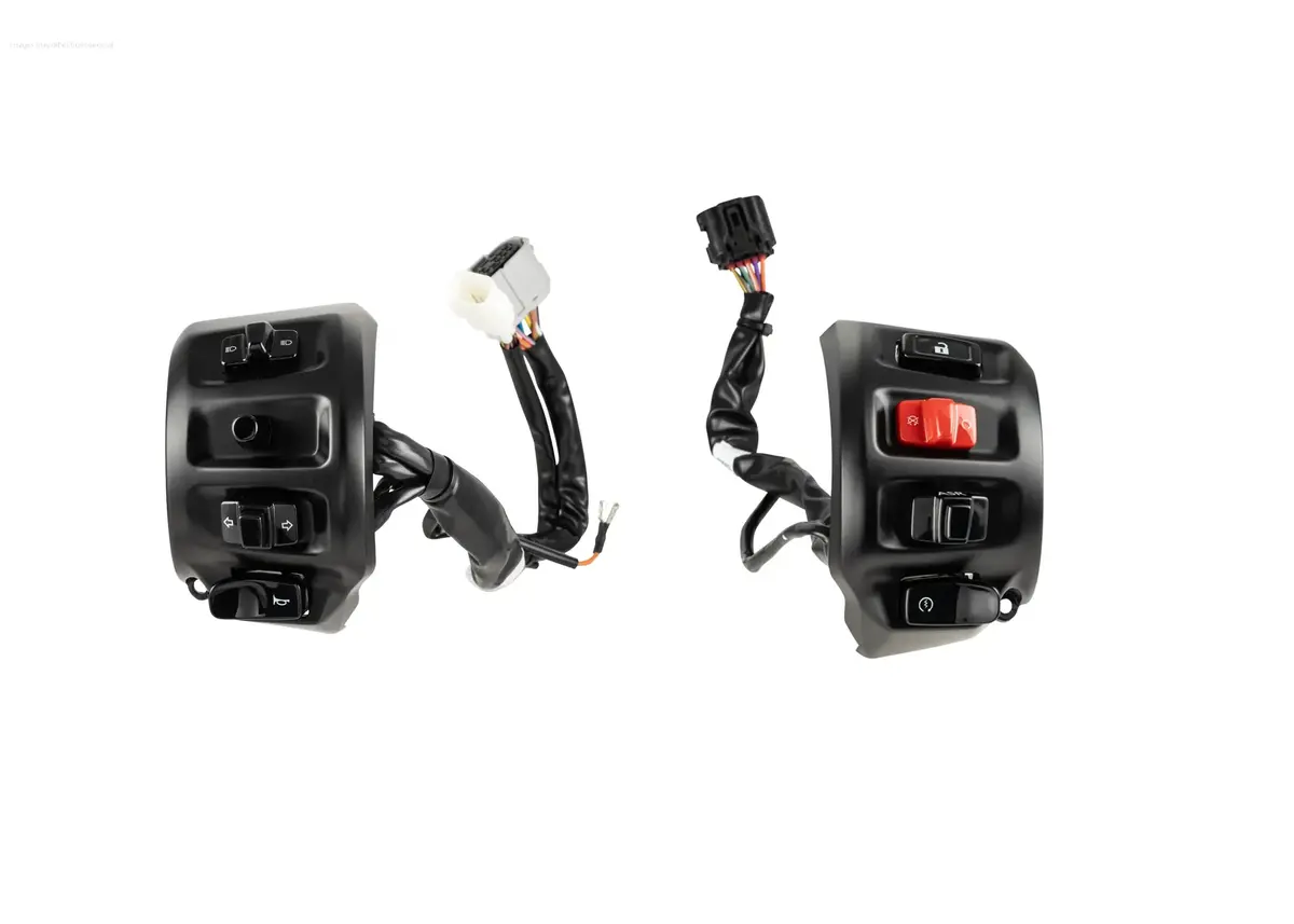 Switch Unit Set Piaggio Matt Black | Vespa Gts/Gts Super 300/310Ccm ('22-'24-) Euro5+ 1