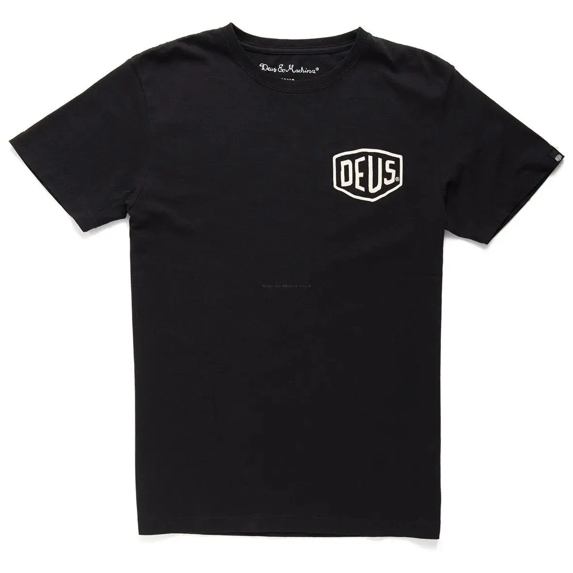 T-Shirt Deus Camperdown Address Black 1