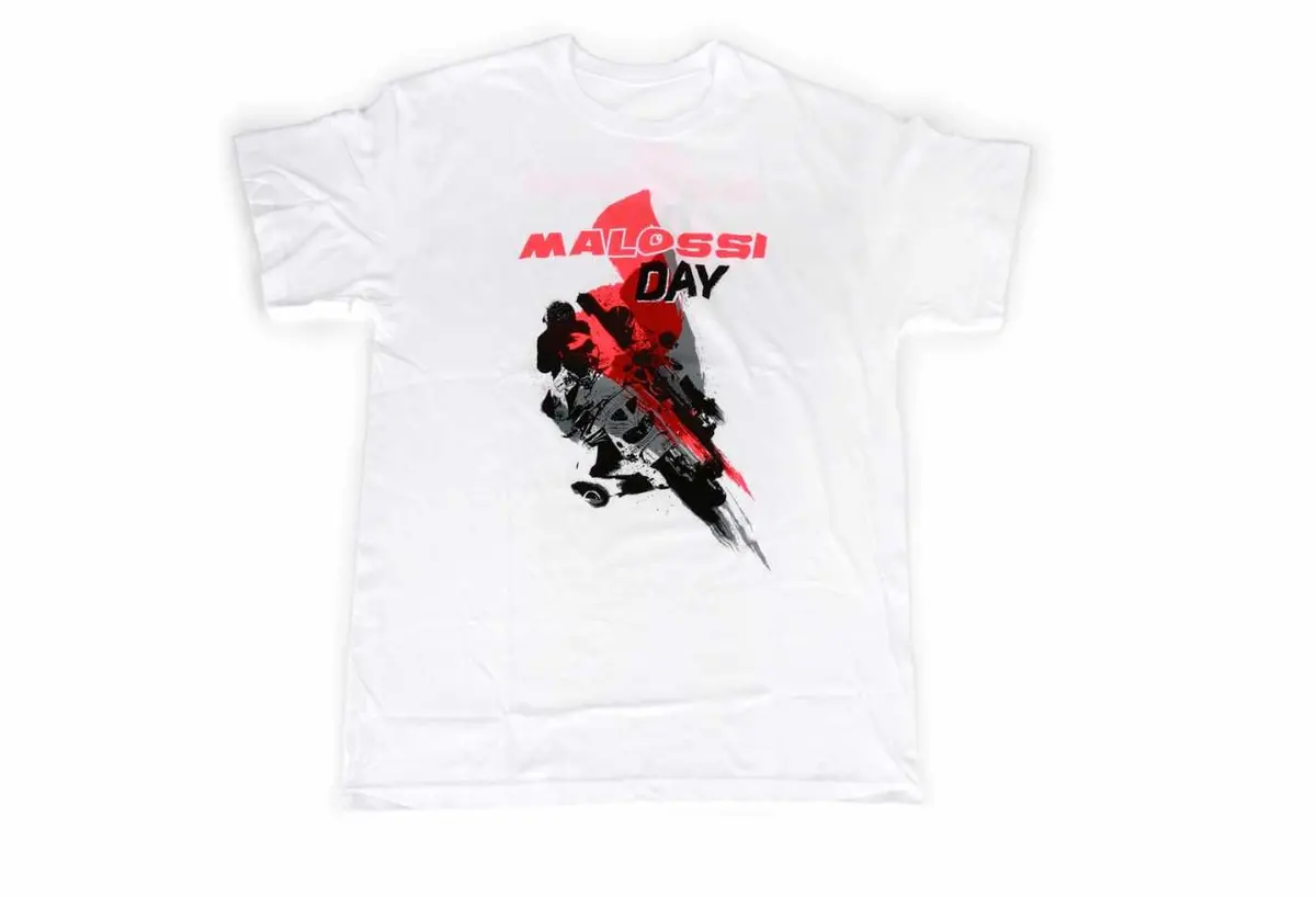 T-Shirt Merchandise Pack Malossi Day 2020 White 1