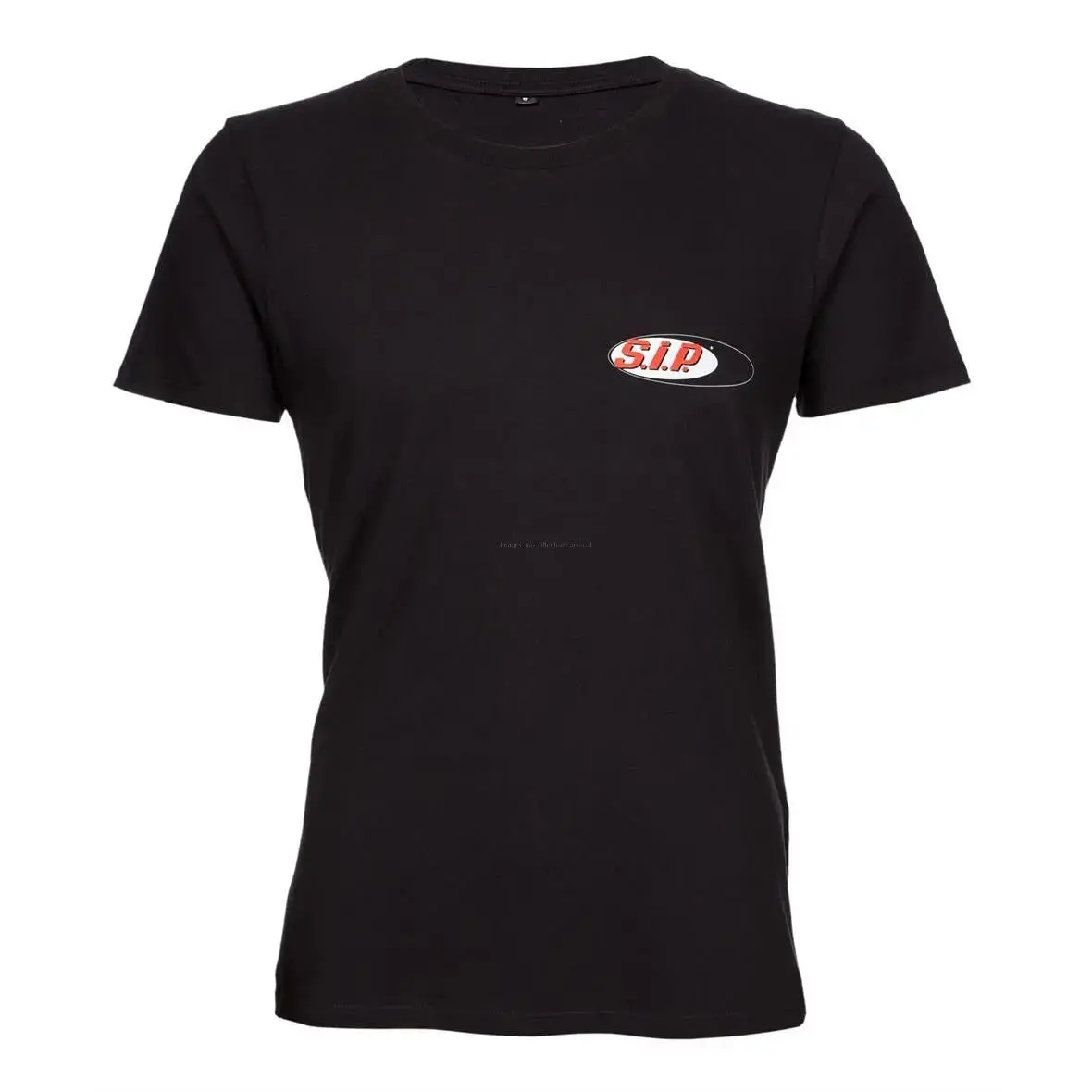 T-Shirt Sip "Logo Small" Black Male Design 1