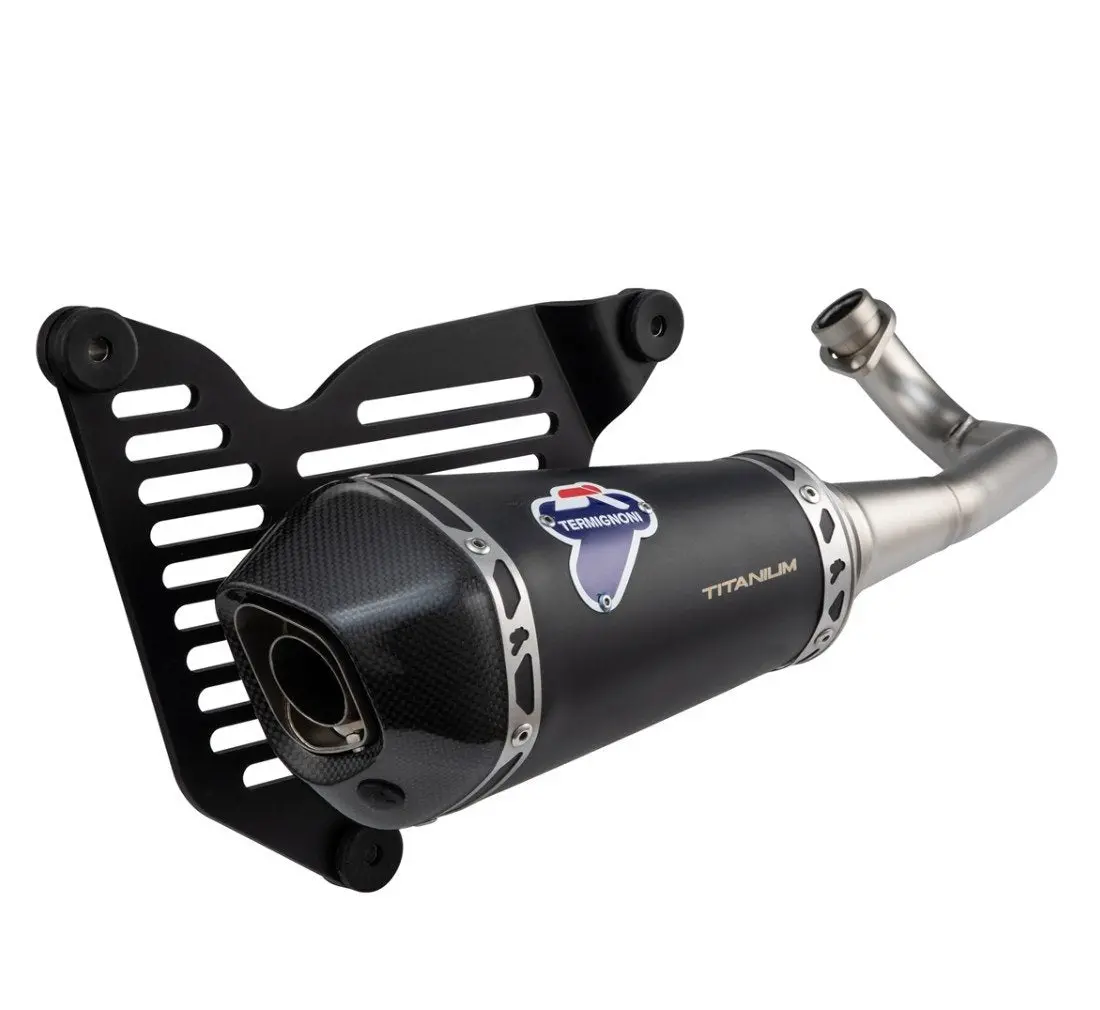 Termignoni Relevance Conical Exhaust Black | Vespa Gts Models 300 Hpe (`20-) E5 1
