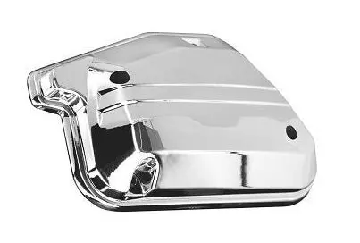 Yamaha Zuma Prebug Minarelli Vertical Chrome Air Box Cover 1