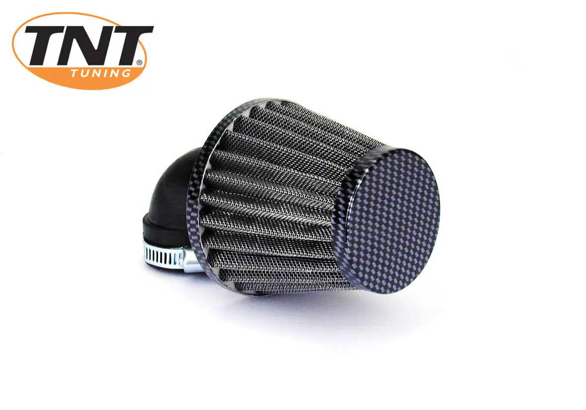 90 Degree Carbon Air Filter For Dellorto Carburetors 35Mm 1