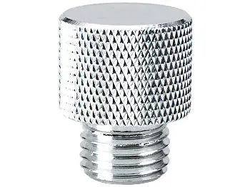 Yamaha Zuma Minarelli Anodized Oil Filler Plug "Silver" 1