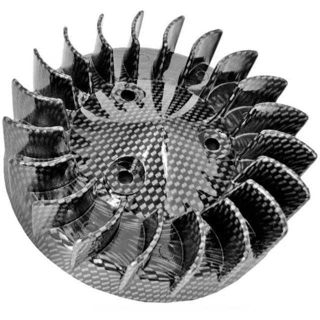 Minarelli Horizontal  / Vertical Cooling Fan Carbon 1