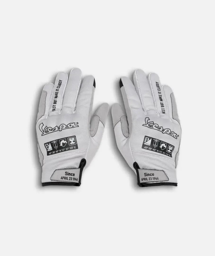 Technical Gloves Vespa Dec Grey 1