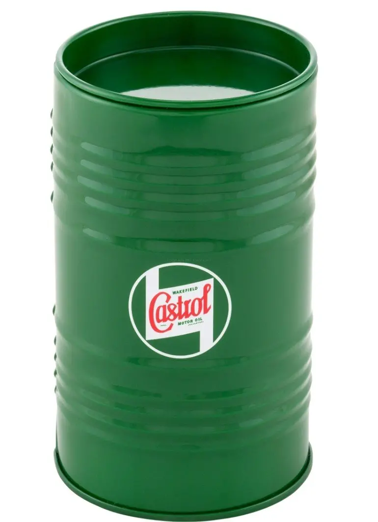 Tin Can Castrol Classic Oil Barrel 1