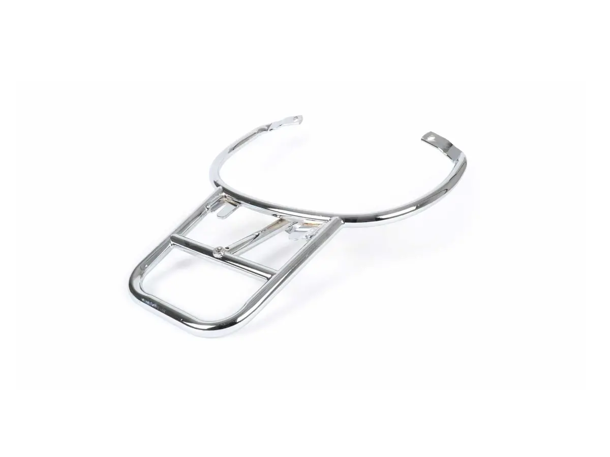 Topcase Support Rear Moto Nostra Chrome | Vespa Primavera/ Sprint/ Elettrica 50-150Cc 1