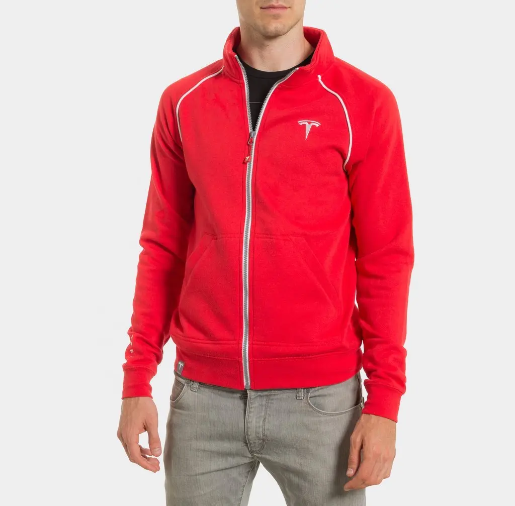 Unisex Red Track Jacket 1