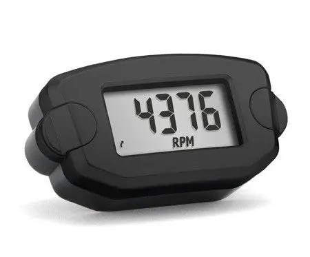 Trail Tech Tto Tach And Hour Meter Black 1