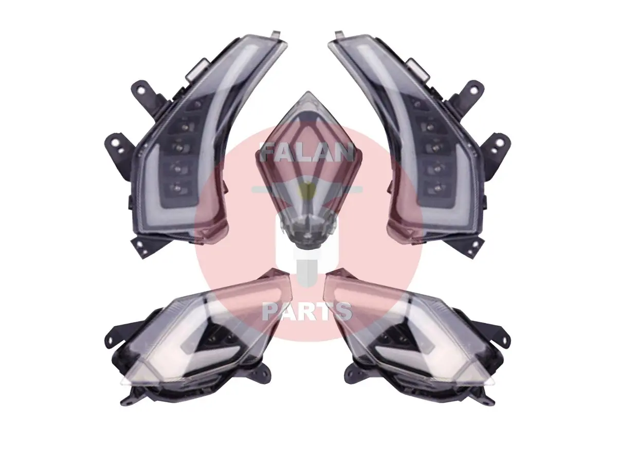 Turn Signals Kit Indicator Smoked Fp Parts | Yamaha T-Max ('12-16') 1