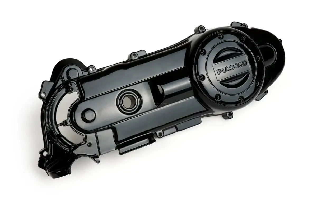 Vario Cover 10"  Matt & Gloss Black | Vespa Lx/S Piaggio Zip 50Cc 1