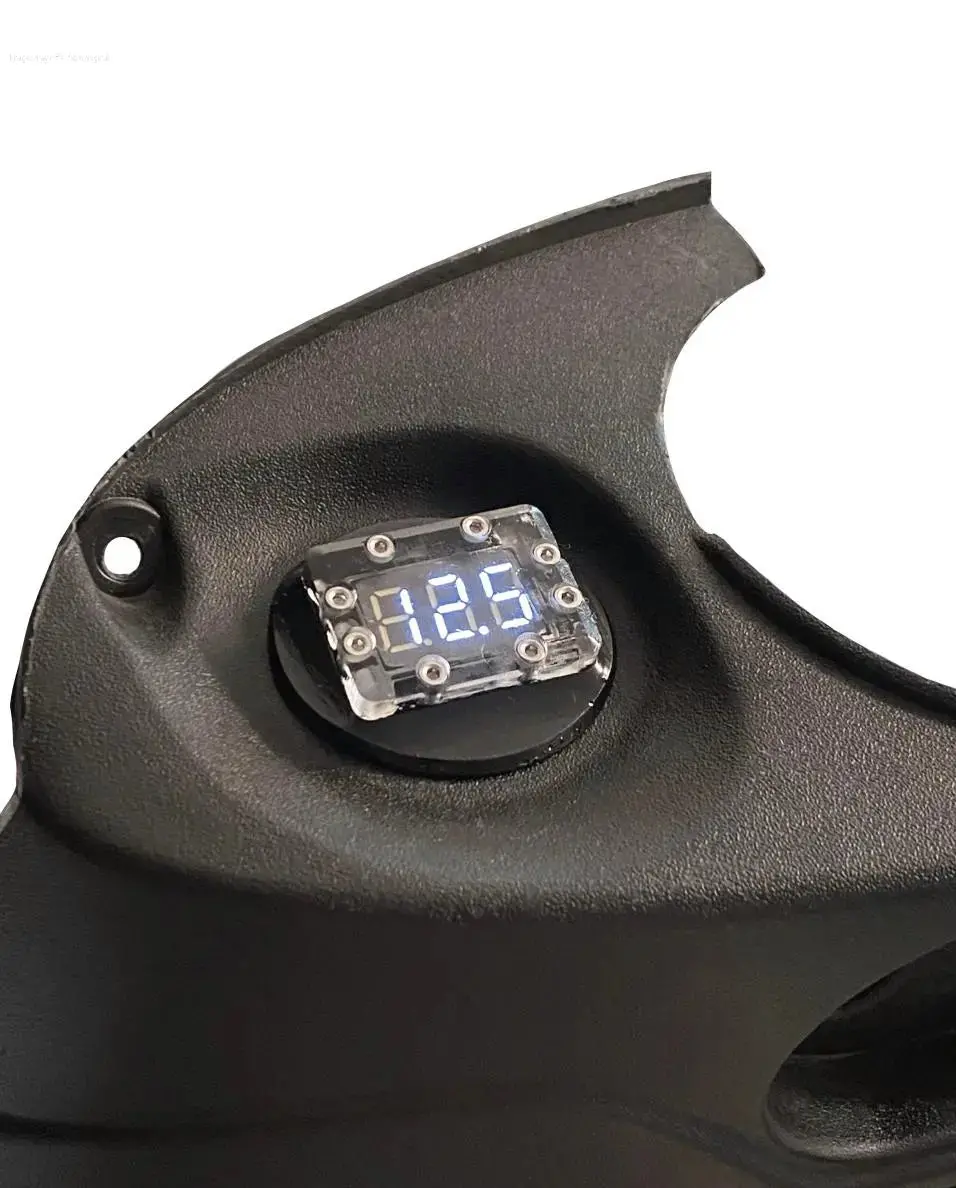 Voltmeter Black | Piaggio Zip 1