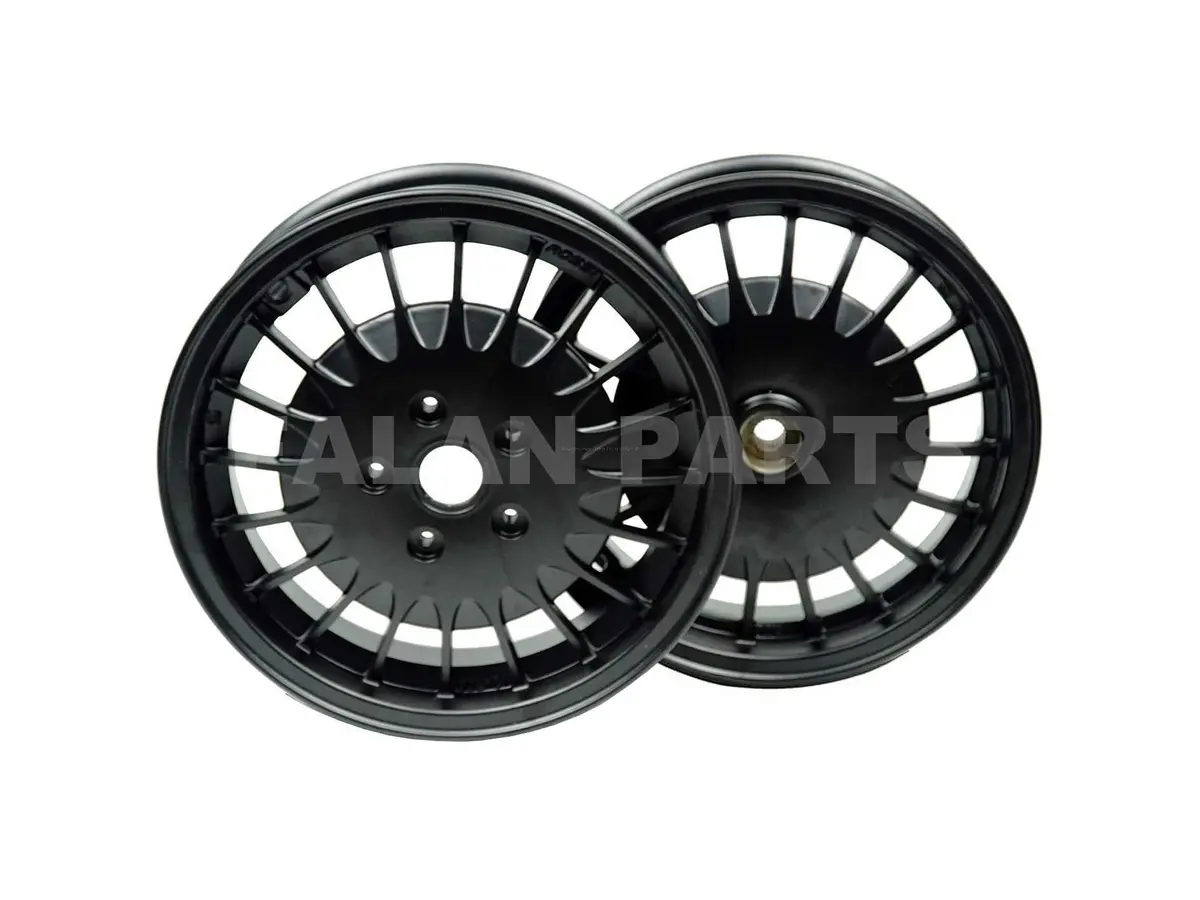Vrossi Zeus Rim Set Black | Vespa Sprint/ Primavera 50-150Cc 1
