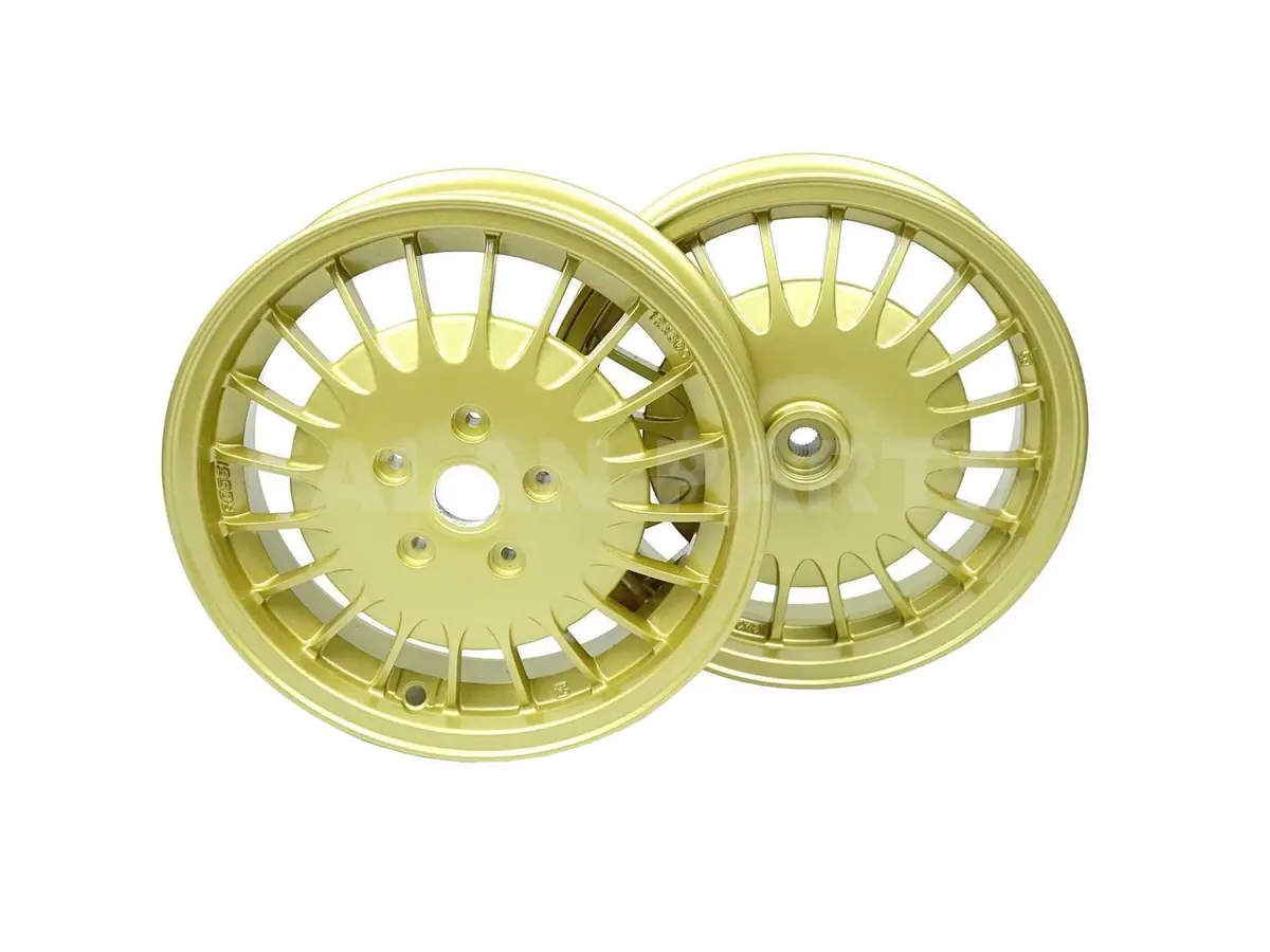 Vrossi Zeus Rim Set Gold | Vespa Sprint/ Primavera 50-150Cc 1
