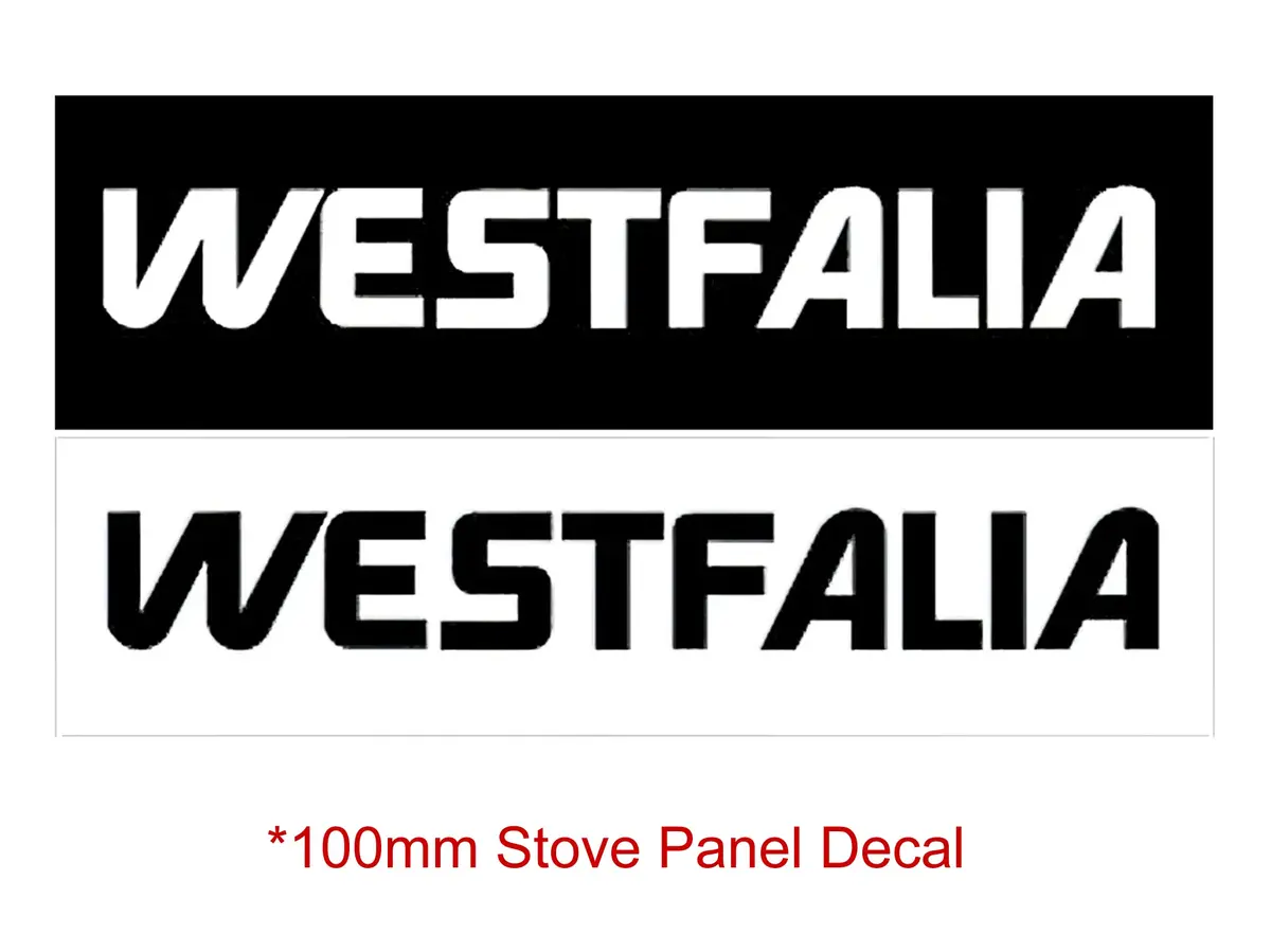 Westfalia Stove Panel Decal [Vanagon] 1