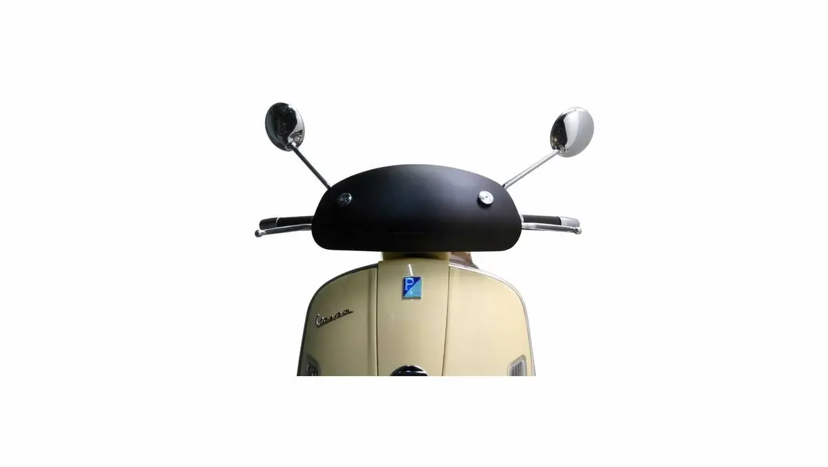 Wind Shield Moto Nostra Matt Black | Vespa Gtv/ Gt 60 125-300Cc 1
